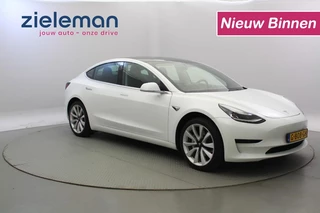 Hoofdafbeelding Tesla Model 3 Tesla Model 3 Standard RWD Plus 60 kWh - panorama, Leer, Camera, Trekhaak