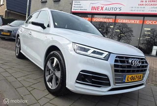 Audi Q5 50 TFSI-e Quattro 2x S-line Matrix Acc Dodehoek Dealer Onderhouden