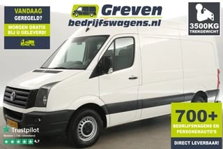 Volkswagen Crafter 35 2.0 TDI L2H2 140PK 3500KG Trekgew. Airco Camera Cruise 3 Persoons Trekhaak