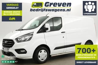 Ford Transit Custom 280 2.0 TDCI L1H1 Limited Airco Cruise PDC Navigatie LED 3 Persoons Stoelverwarming Trekhaak