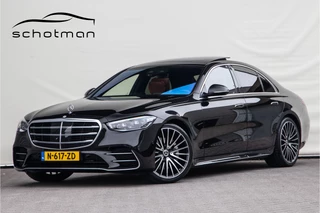 Hoofdafbeelding Mercedes-Benz S-Klasse Mercedes-Benz S-Klasse 400d 4MATIC AMG Exclusief, Achterasbesturing, Massage, 21"