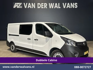 Opel Vivaro 1.6 CDTI 122pk L2H1 Dubbele Cabine Euro6 Airco | Camera | Trekhaak | LED | 5-Zits Cruisecontrol, Bluetooh-telefonie