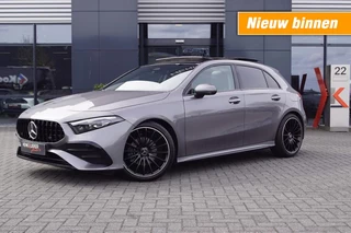 Mercedes-Benz A-Klasse 200 AMG LINE / Panodak / Head-up/ Memory stoelen/ LED/Trekhaak afnb.