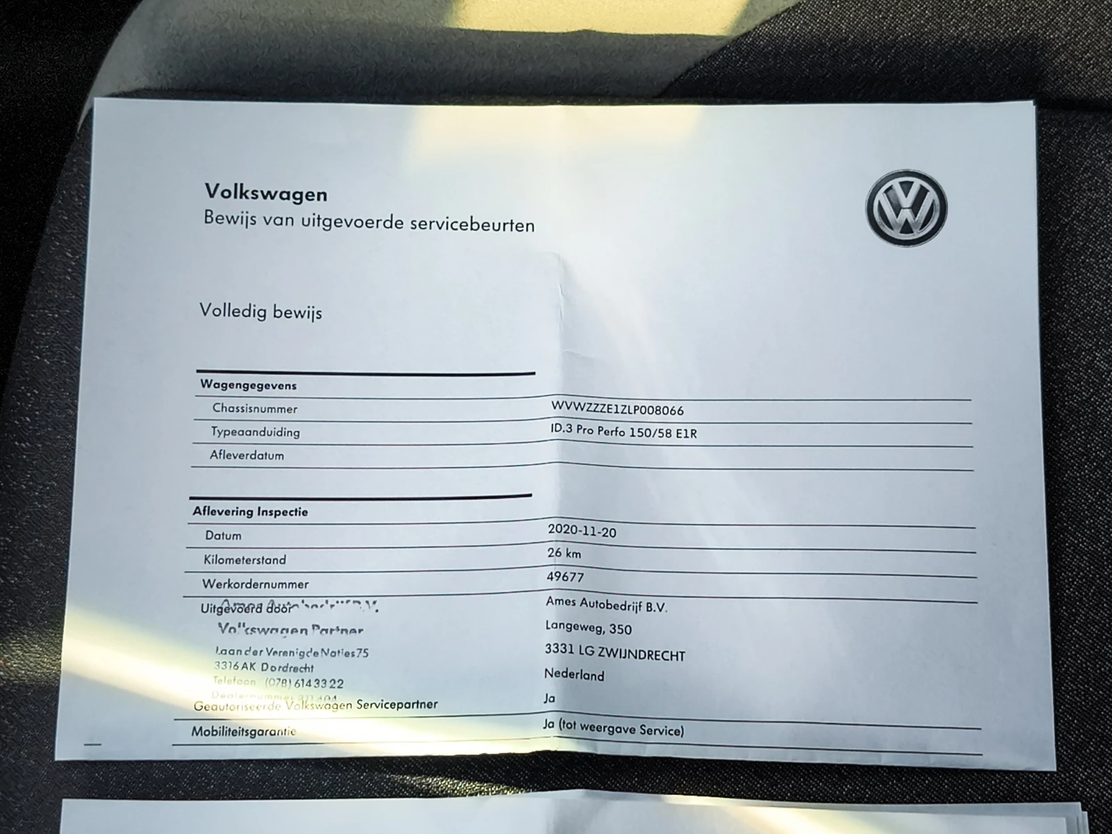 Hoofdafbeelding Volkswagen ID.3