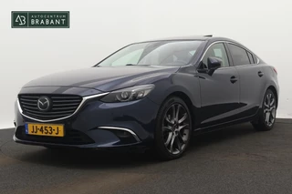 Hoofdafbeelding Mazda 6 Mazda 6 2.5 SkyActiv-G 192 GT-M Automaat (PANORAMADAK, STOELVERWARMING, HEAD-UP, CAMERA, ADAPTIVE CRUISE, SFEERVERLICHTING)