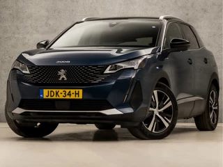 Peugeot 3008 1.6 HYbrid 225 GT Line 225Pk Automaat (APPLE CARPLAY, GROOT NAVI, 360 CAMERA, ADAPTIVE CRUISE, LEDER, KEYLESS, SPORTSTOELEN, SFEERVERLICHTING, LANE ASSIST, GETINT GLAS, NIEUWSTAAT)