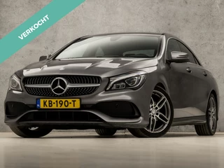 Mercedes-Benz CLA 180 AMG Sport Automaat (GROOT NAVI, LEDER/ALCANTARA, GETINT GLAS, DIAMOND GRILL, SPORTSTOELEN, PARKEERSENSOREN, LED KOPLAMPEN, NIEUWE APK, NIEUWSTAAT)
