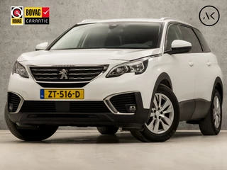 Peugeot 5008 1.2 PureTech Sport 7 Persoons (APPLE CARPLAY, GROOT NAVI, LANE ASSIST, GETINT GLAS, LEDEREN SPORTSTOELEN, PARKEERSENSOREN, CRUISE, NIEUWE APK, NIEUWSTAAT)