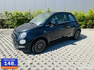 Fiat 500 0.9 TwinAir Turbo Lounge Pano Nl auto 1ste eig Nav