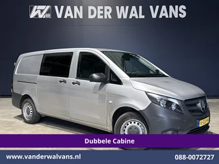 Mercedes-Benz Vito 111CDI L2H1 Dubbele Cabine Euro6 Airco | 6-Zits | Camera | Trekhaak | Bijrijdersbank, Bluetooth telefoonvoorbereiding