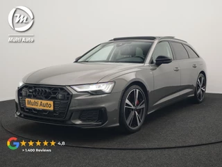 Hoofdafbeelding Audi A6 Audi A6 Avant 55 TFSI e Quattro Facelift S Line Competition PHEV 367pk | Trekhaak Af Fabriek | Panodak | Adaptive Cruise | 360 Camera | Matrix LED | Bang & Olufsen Sound | Lederen Comfortstoelen Memory & Massage & Ventilatie | Keyless | Stuur Verwarmd | Plug In Hybrid |