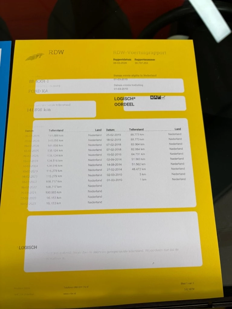 Hoofdafbeelding Ford Ka