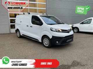 Toyota ProAce Worker 2.0 D-4D 145 pk Aut. L2 Adapt. Cruise/ Inrichting/ Standkachel/ Camera/ PDC/ Dakdragers/ Trekhaak