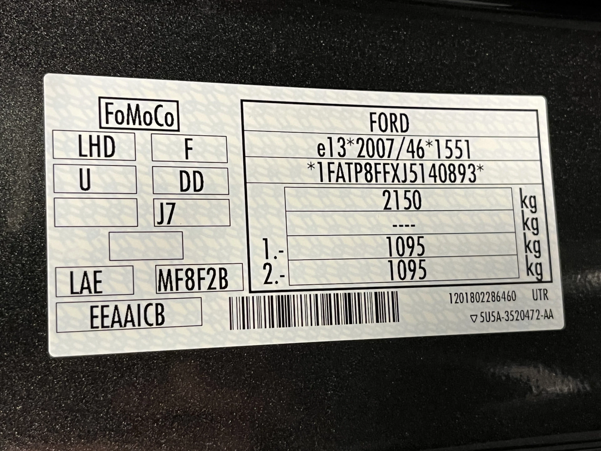 Hoofdafbeelding Ford Mustang
