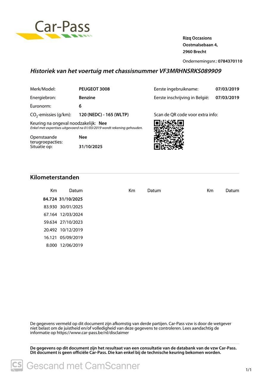 Hoofdafbeelding Peugeot 3008