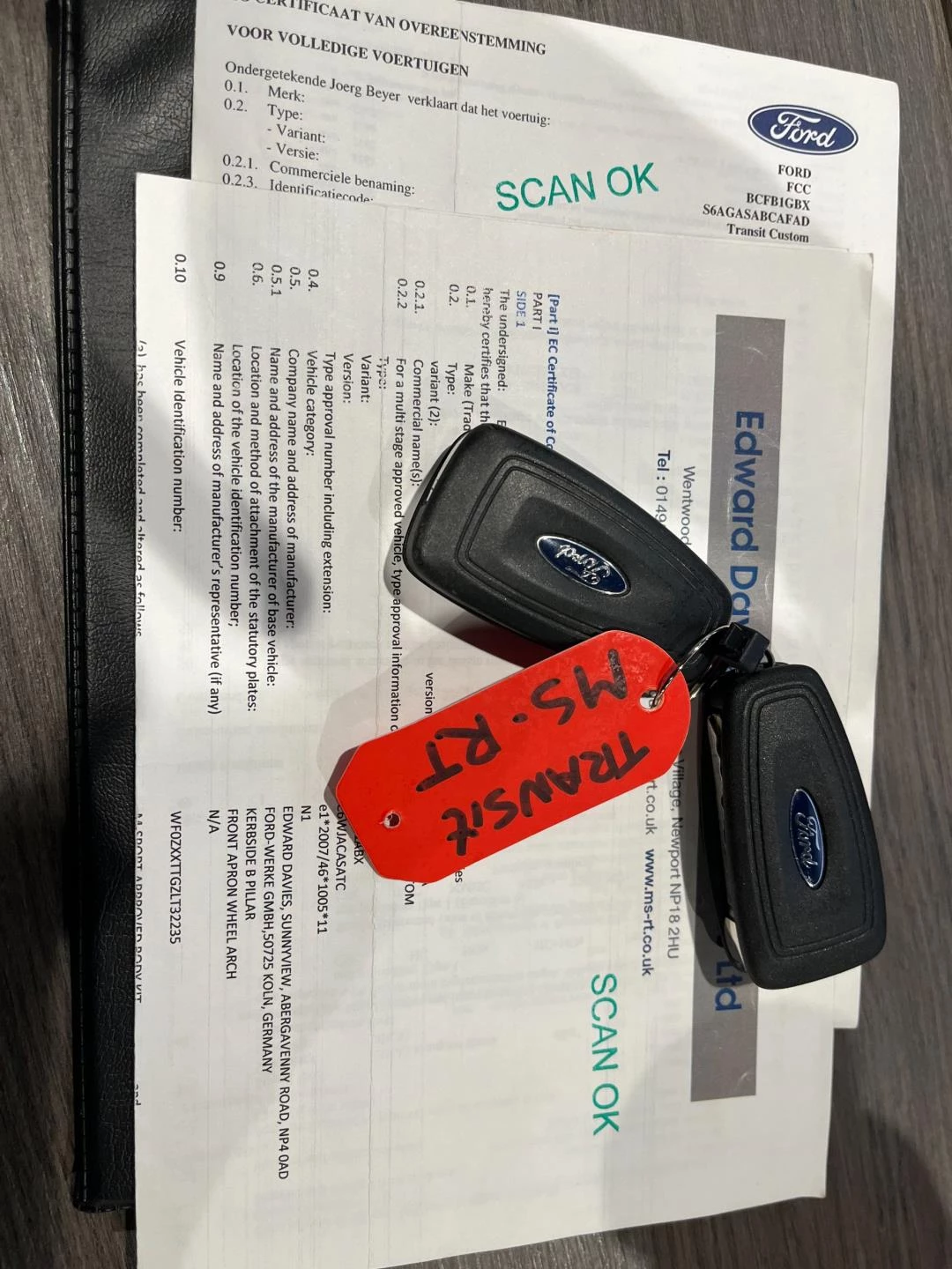 Hoofdafbeelding Ford Transit Custom