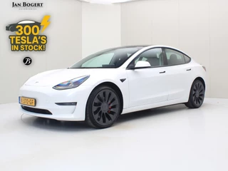 Tesla Model 3 Performance AWD 486pk 75 kWh FACELIFT [ WARMTEPOMP+AUTOPILOT+530KM WLTP+PREMIUM AUDIO ]