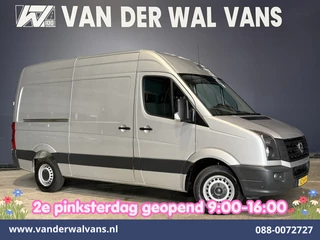 Volkswagen Crafter 2.0 TDI 136pk L2H2 Airco | 2800kg Trekhaak | Navigatie | Chauffeursstoel | Cruisecontrol Parkeersensoren, Bijrijdersbank