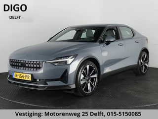 Hoofdafbeelding Polestar 2 Polestar 2 LONG RANGE 78 kWh ACCU 90% GARANTIE 2032 !* RANGE TOT 561 KM WLTP.  PARKEERSENSOREN V+A . STOELVERWARMING . FULL MAP NAV . STOELPROFIELEN . CAMERA