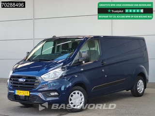 Ford Transit Custom  130PK Automaat L2H1 LED Xenon Navi Airco Cruise Parkeersensoren Euro6 L2 7m3 Airco Cruise control