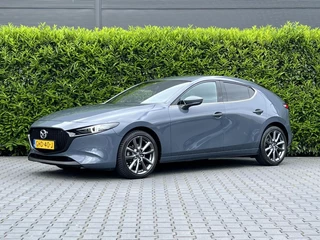 Mazda 3 2.0 e-SkyActiv-X M Hybrid 180 Luxury, BOSE SOUND, NAVIGATIE, KEYLESS, CRUISE CONTROL, CLIMATE CONTROL, STOEL/STUURVERWARMING, LED, DAB, PDC, LICHTMETAAL 18"