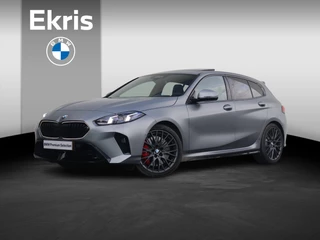 BMW 1-serie 120 M Sport Design Edition Individual Frozen Pure Grey metallic/ M Sportpakket Pro/ Stuurwiel verwarmd/ Comfort Access/ Panoramadak/ Head-Up/ Harman-Kardon/
