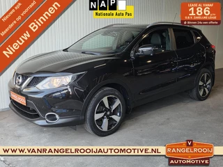 Nissan Qashqai 1.2 Tekna, pano, stoelverw., half leer, clima, cruise, 18"