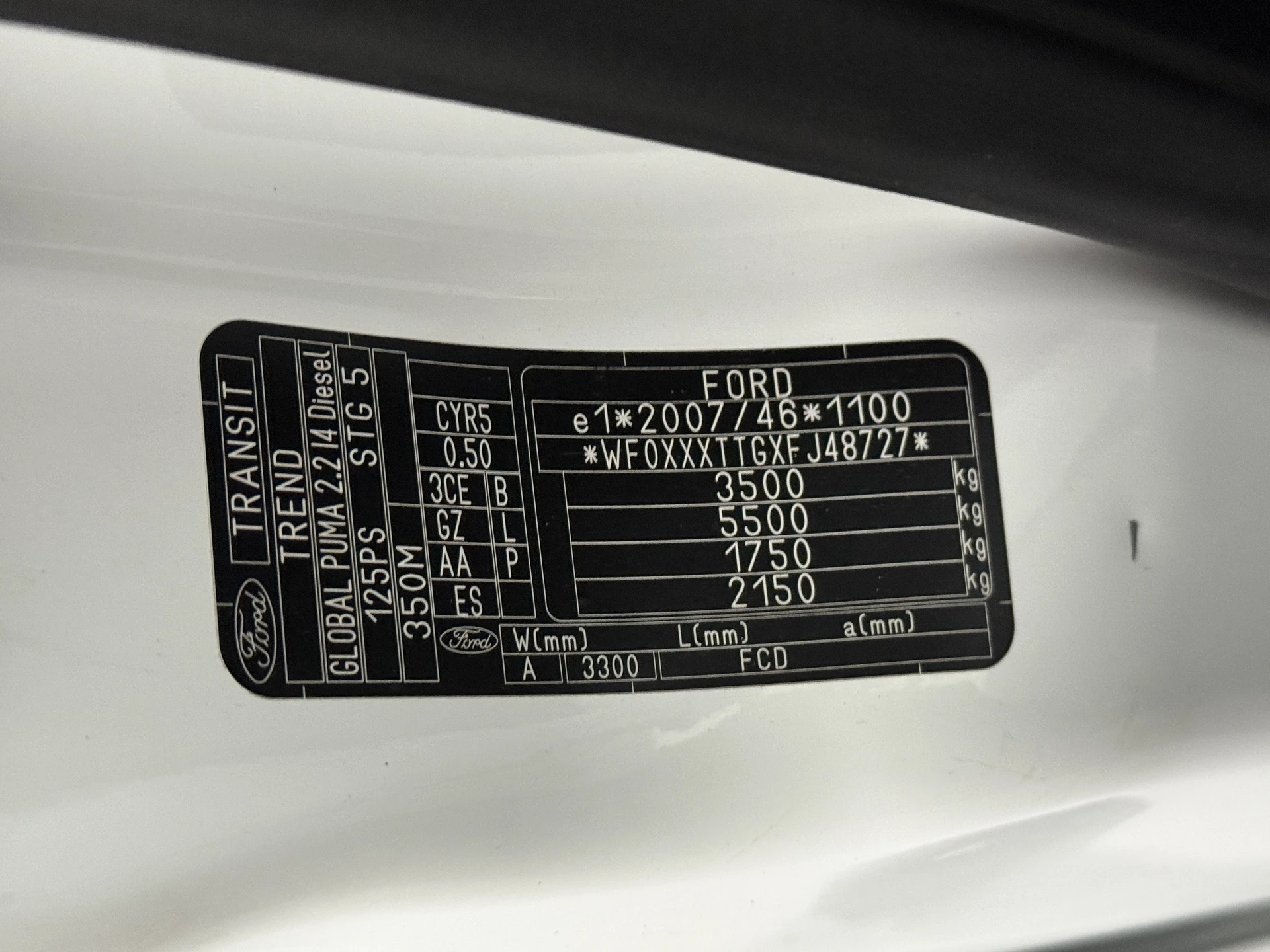 Hoofdafbeelding Ford Transit