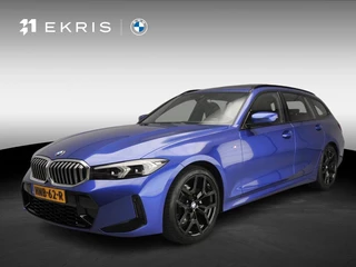 BMW 3 Serie Touring 318i | M-Sportpakket | LED | Leder | Navigatie | Schuifdak | Trekhaak | Stoelverwarming | DAB | Alu 19 inch
