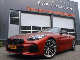 BMW Z4 Roadster M40i First Edition Frozen Orange Metallic HUD