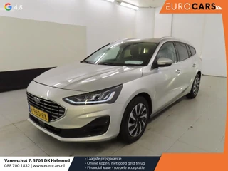 Ford Focus Wagon 1.0 EcoBoost Hybrid Titanium Rijklaar incl 12 mnd BOVAG garantie! Airco ECC Navi Carplay PDC VA+ Camera Full LED DAB+ Lichtmetalen velgen
