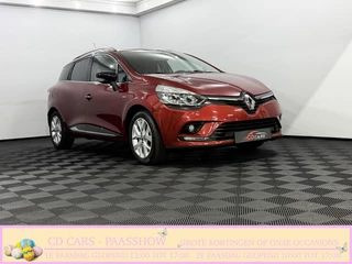 Renault Clio Estate 0.9 TCe Limited Airco, Navi, Parkeersensoren, Keyless start, Cruise control, A start stop, Lichtmetalen velgen
