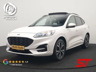 Ford Kuga 2.5 ST-Line X Plug In Hybrid 225pk Dealer O.H. PHEV | Panodak | Trekhaak Af Fabriek | Adaptive Cruise | Head Up | 360 Camera | Alcantara Sportstoelen Verwarmd | Bang & Olufsen | Stuur Verwarmd | Apple Carplay | Keyless | Blis | Navigatie