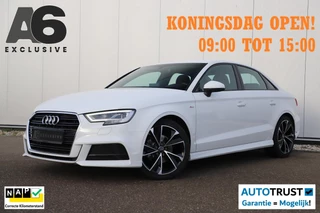 Audi A3 Limousine 30 TFSI Sport S Line Edition Automaat Half Leder Sportstoelen Nieuwe 18 inch Velgen Vredestein All-season Banden! Full LED Navigatie Bluetooth Climate Cruise Parkeersensor
