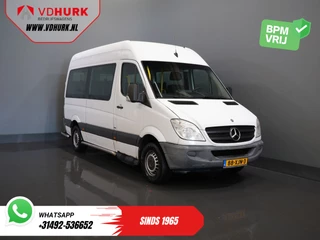 Mercedes-Benz Sprinter 313 2.2 CDI L2H2 €8.772 Incl. BTW BPM VRIJ! Combi/ 9 Persoons/ Kombi/ 9P/ Airco/ Rolstoellift