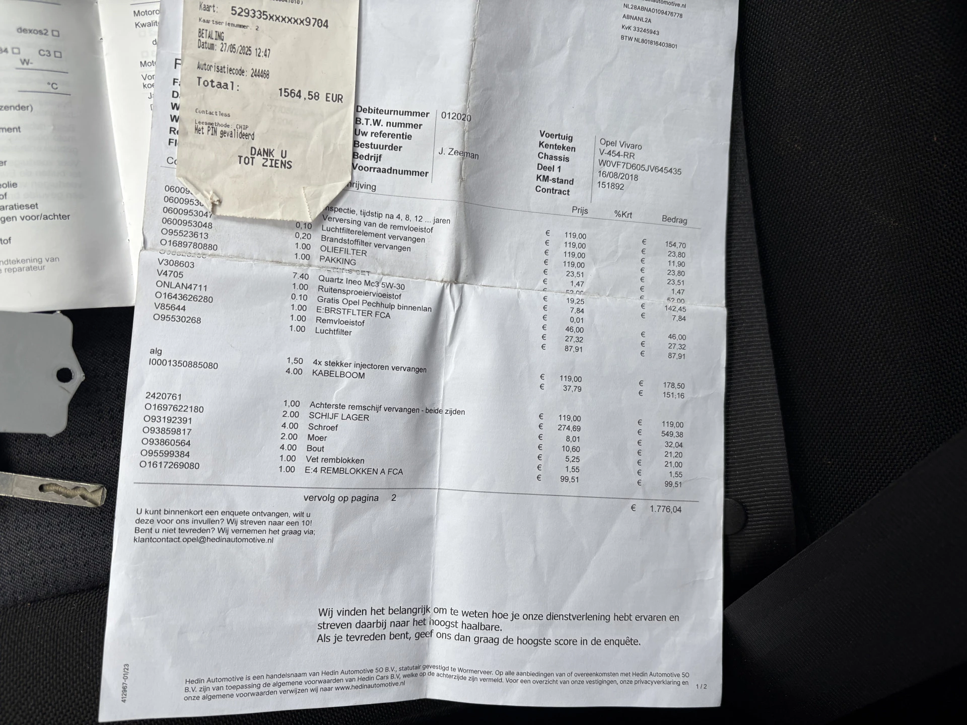 Hoofdafbeelding Opel Vivaro