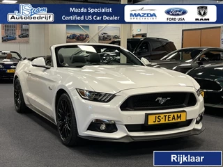 Hoofdafbeelding Ford Mustang Ford Mustang Convertible 5.0 V8 GT 422PK Automaat Custom Pack Brembo