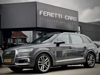 Audi Q7 3.0 TDI E-TRON AUT8 QUATTRO 3X S-LINE SPORT 259PK PANODAK LEDER NAVI CAMERA DIGI-DASH LED 21-INCH LMV PDC