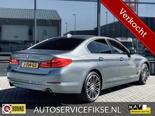 BMW 5-serie 530i HIGH EXECUTIVE AUTOM.| COGNAC LEER | CAMERA
