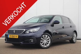 Peugeot 308 1.5 BlueHDi Blue Lease Premium 131PK Panoramadak Keyless Full LED Navigatie Achteruitrijcamera Clima Cruise Carplay Android 16 inch LMV