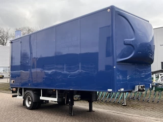 kuiper PLC Be oplegger Laadklep 1000 KG 4680kg laadvermogen Be oplegger Bakwagen Verhuiswagen Semi oplegger Be combi