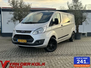 Ford Transit Custom 290 2.2 TDCI L2H1 Dubbele Cabine Camera Navi Cruise Airco Lichtmetaal Trekhaak Sensoren