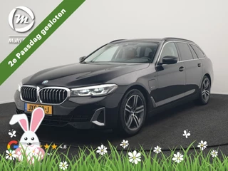 BMW 5 Serie Touring 530e Luxury Line PHEV 293pk Dealer O.H | Trekhaak Af Fabriek | Camera | Comfortstoelen Memory & Verwarmd | Cruise Control | Apple Carplay | Navigatie | Virtual | DAB | 18" L.M | BMW LED |  Plug In Hybrid