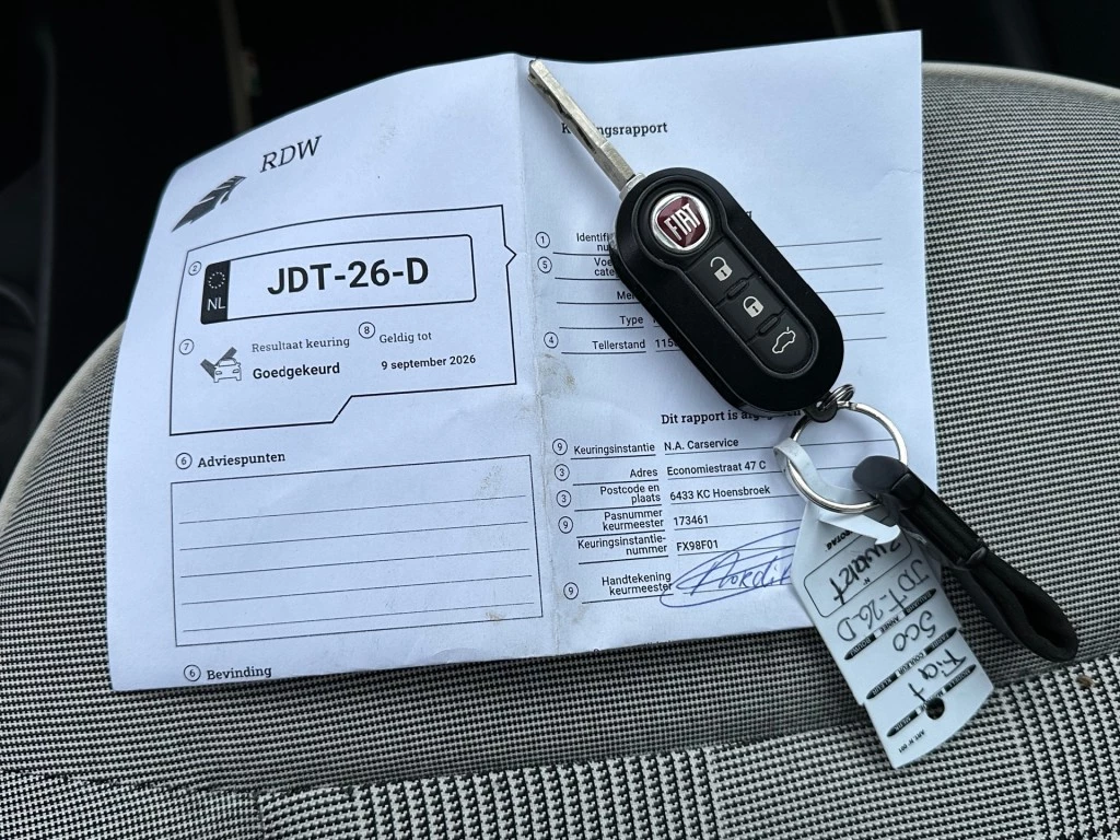 Hoofdafbeelding Fiat 500