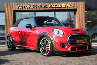 Mini Mini Cabrio 2.0 John Cooper Works Chili Open Dak Adapt. Cruise Harman/Kardon Leder AC Schnitzer