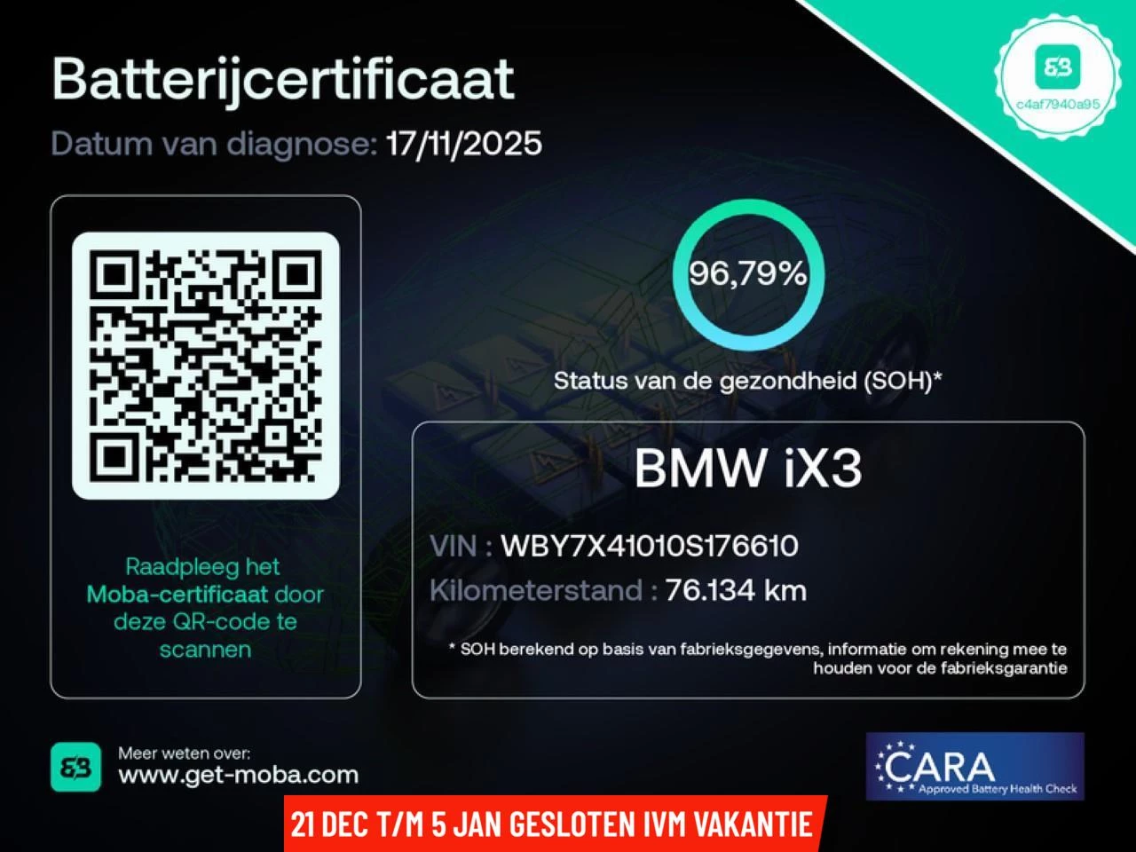 Hoofdafbeelding BMW iX3