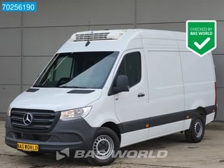 Mercedes Sprinter 317 CDI L2H2 Koelwagen 3.5t trekhaak Thermo King V-200 MAX 230V Stekker LED Airco Cruise Camera Navi Koeler Koel Kühlwagen 9m3 Airco Trekhaak Cruise control