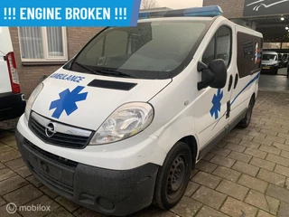 Opel VIVARO 2.0 CDTI 84KW EX AMBULANCE BELGISCH KENTEKEN