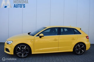 Audi A3 Sportback 1.0 TFSI S-Line Vegas Yellow Clima Cruise 18" LMV ½Leder PDC Mooie Auto!