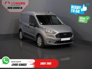 Hoofdafbeelding Ford Transit Connect Ford Transit Connect 1.0 BENZINE 100 pk BPM VRIJ! Garantie t/m 06-2029 3 Pers./ Airco/ PDC/ DAB